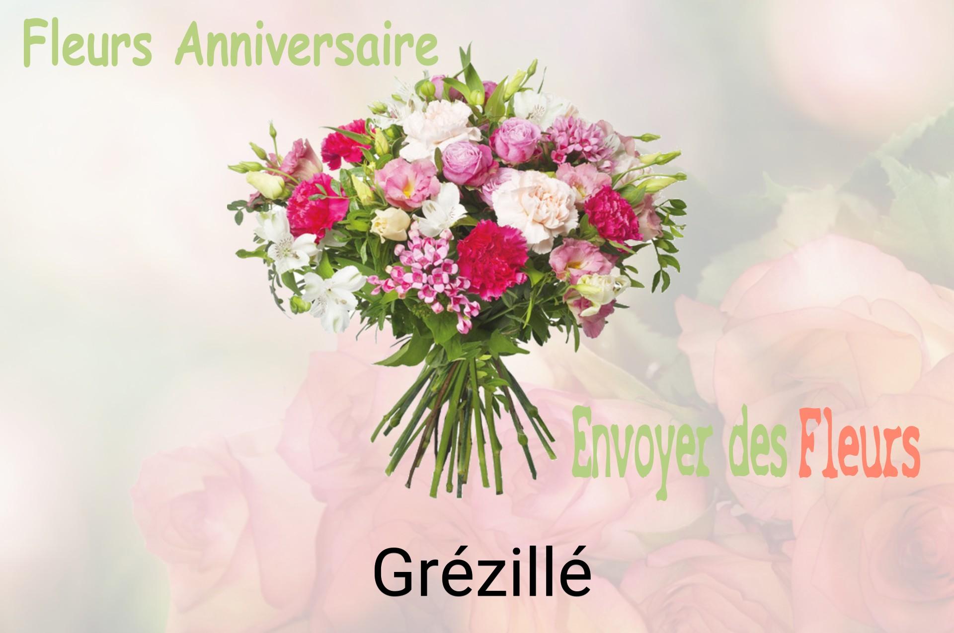 Bouquet de fleurs d’anniversaire livré à Grézillé